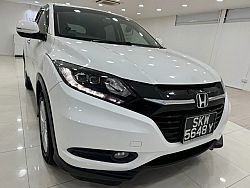 Honda Vezel 1.5X CVT 2015 Push Start Revcam White